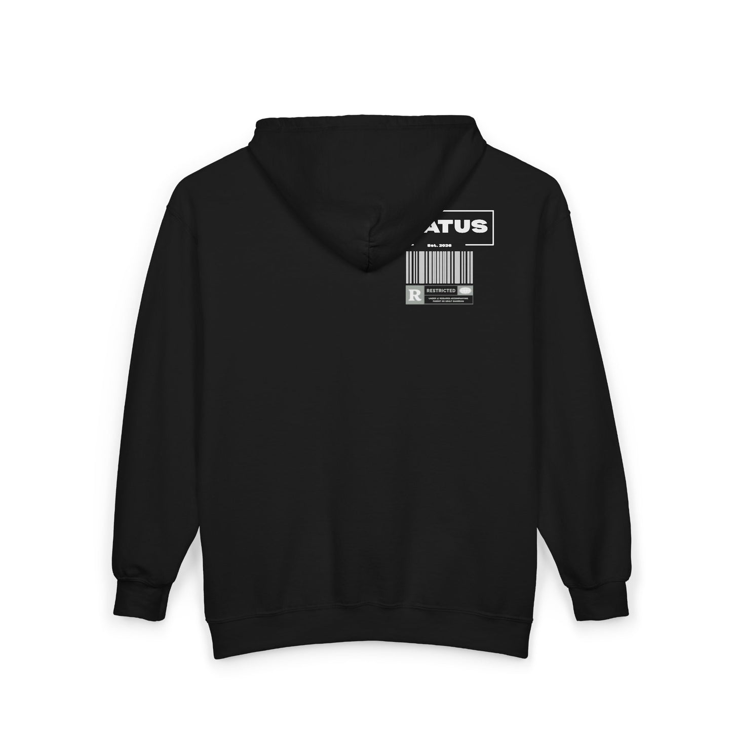 STATUS Graphic Zip-Up Hoodie